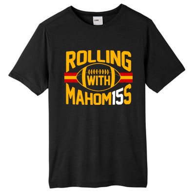 Rolling With Mahomes KC Football Tall Fusion ChromaSoft Performance T-Shirt