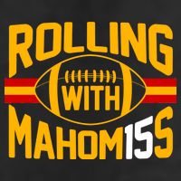 Rolling With Mahomes KC Football Microfiber Hand Towel