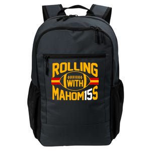 Rolling With Mahomes KC Football Daily Commute Backpack