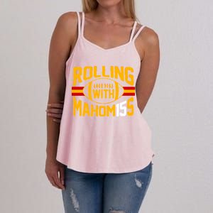 Rolling With Mahomes KC Football Women's Strappy Tank