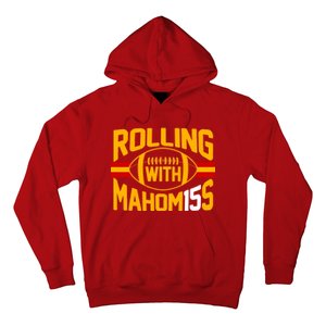 Rolling With Mahomes KC Football Hoodie