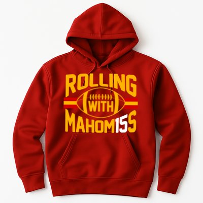 Rolling With Mahomes KC Football Hoodie