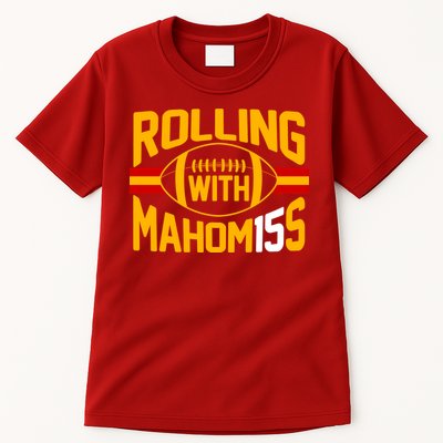 Rolling With Mahomes KC Football Tall T-Shirt