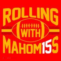 Rolling With Mahomes KC Football Tall T-Shirt