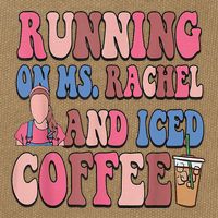 Running On Ms.Rachel And Iced Coffee Cotton Canvas Backpack