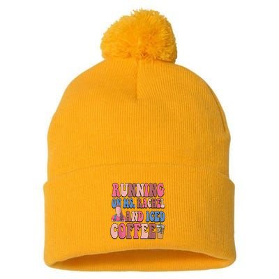 Running On Ms.Rachel And Iced Coffee Pom Pom 12in Knit Beanie