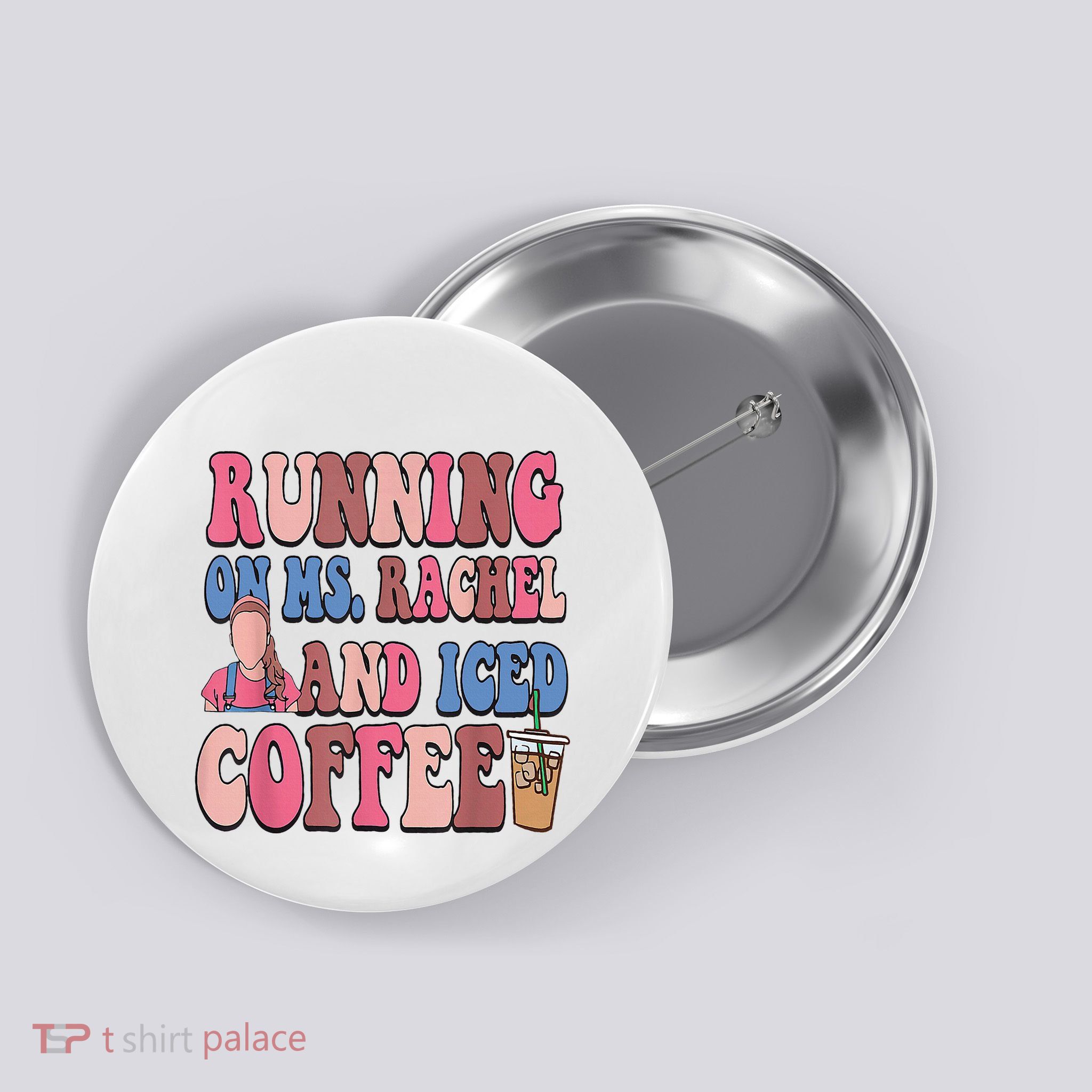 Running On Ms.Rachel And Iced Coffee Button