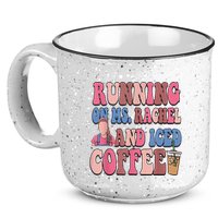 Running On Ms.Rachel And Iced Coffee 15oz Campfire Ceramic Mug