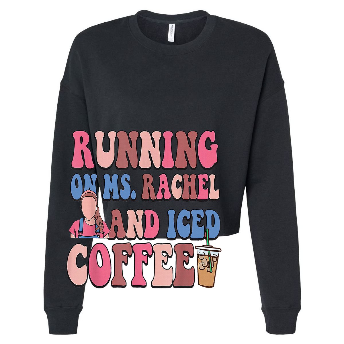 Running On Ms.Rachel And Iced Coffee 12oz Stainless Steel Coffee Mug
