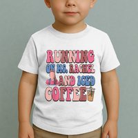 Running On Ms.Rachel And Iced Coffee Toddler T-Shirt