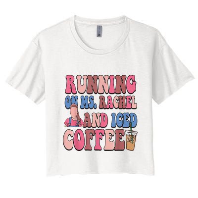 Running On Ms.Rachel And Iced Coffee Crop Top