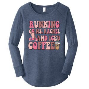 Running On Ms Rachel And Iced Coffee Women's Perfect Tri Tunic Long Sleeve Shirt