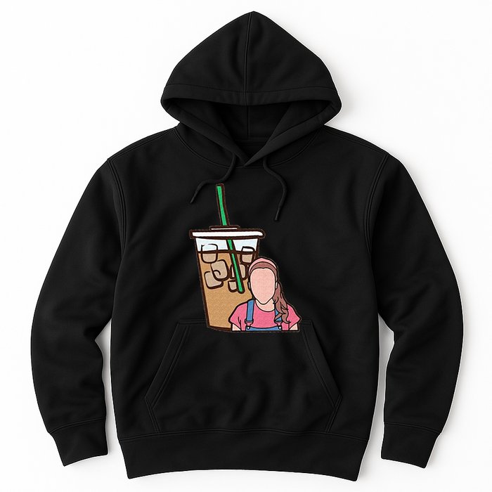 Running On Ms Rachel And Iced Coffee Funny Saying Hoodie
