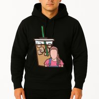 Running On Ms Rachel And Iced Coffee Funny Saying Hoodie