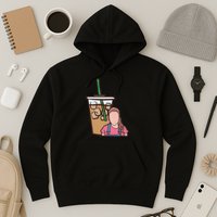 Running On Ms Rachel And Iced Coffee Funny Saying Hoodie