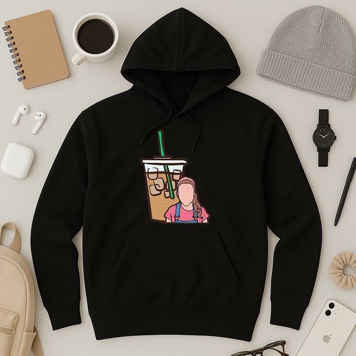 Running On Ms Rachel And Iced Coffee Funny Saying Hoodie