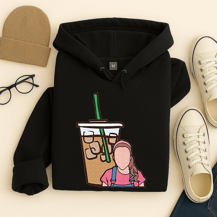 Running On Ms Rachel And Iced Coffee Funny Saying Hoodie