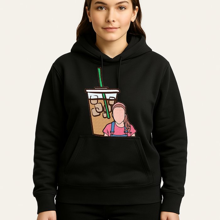 Running On Ms Rachel And Iced Coffee Funny Saying Hoodie