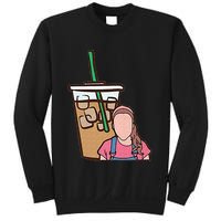 Running On Ms Rachel And Iced Coffee Funny Saying Sweatshirt