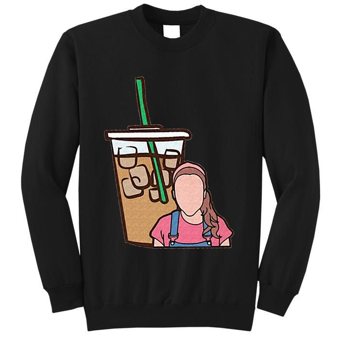 Running On Ms Rachel And Iced Coffee Funny Saying Sweatshirt