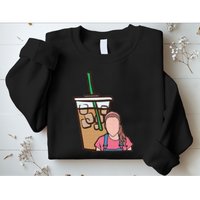 Running On Ms Rachel And Iced Coffee Funny Saying Sweatshirt