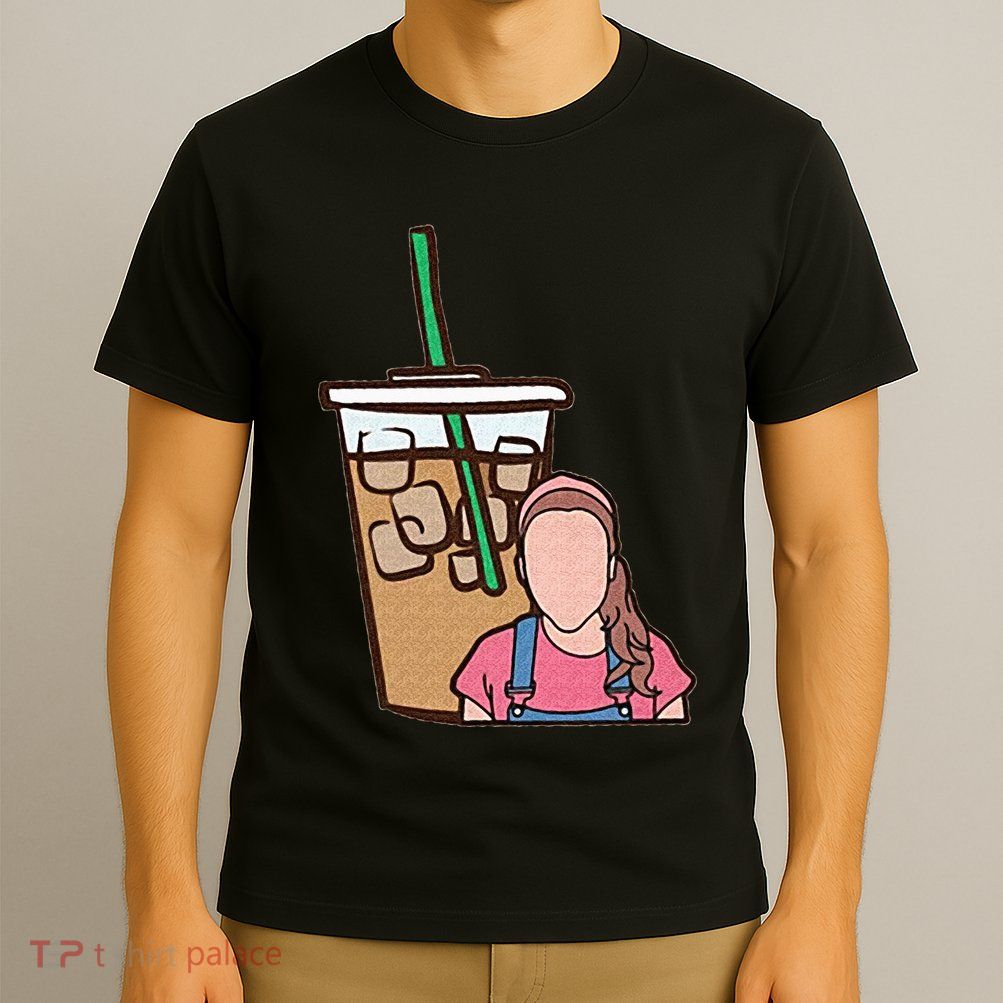 Running On Ms Rachel And Iced Coffee Funny Saying T-Shirt