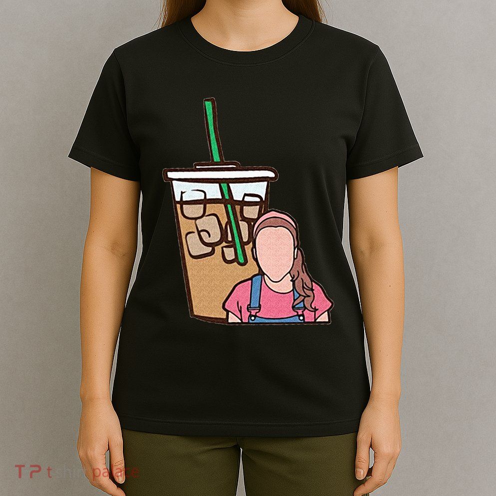 Running On Ms Rachel And Iced Coffee Funny Saying T-Shirt