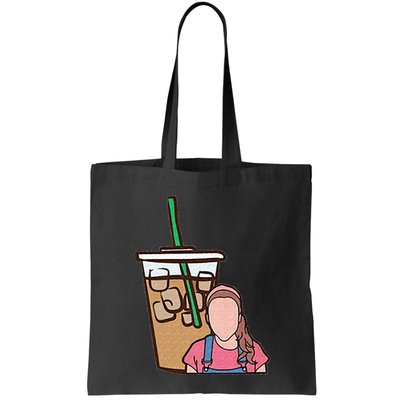 Running On Ms Rachel And Iced Coffee Funny Saying Bag