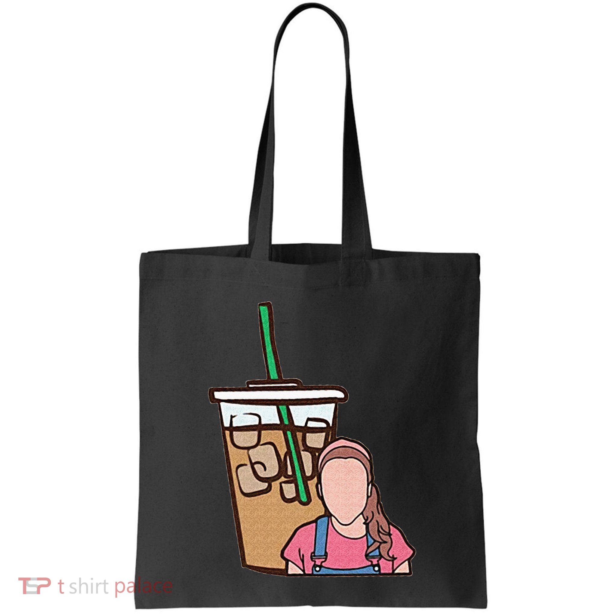 Running On Ms Rachel And Iced Coffee Funny Saying Bag