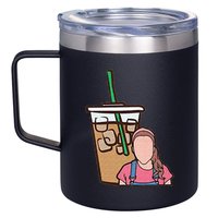 Running On Ms Rachel And Iced Coffee Funny Saying 12oz Stainless Steel Coffee Mug