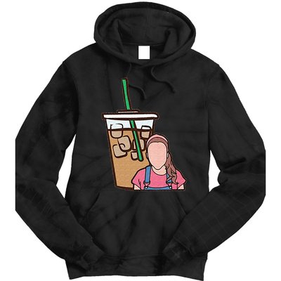 Running On Ms Rachel And Iced Coffee Funny Saying Tie Dye Hoodie