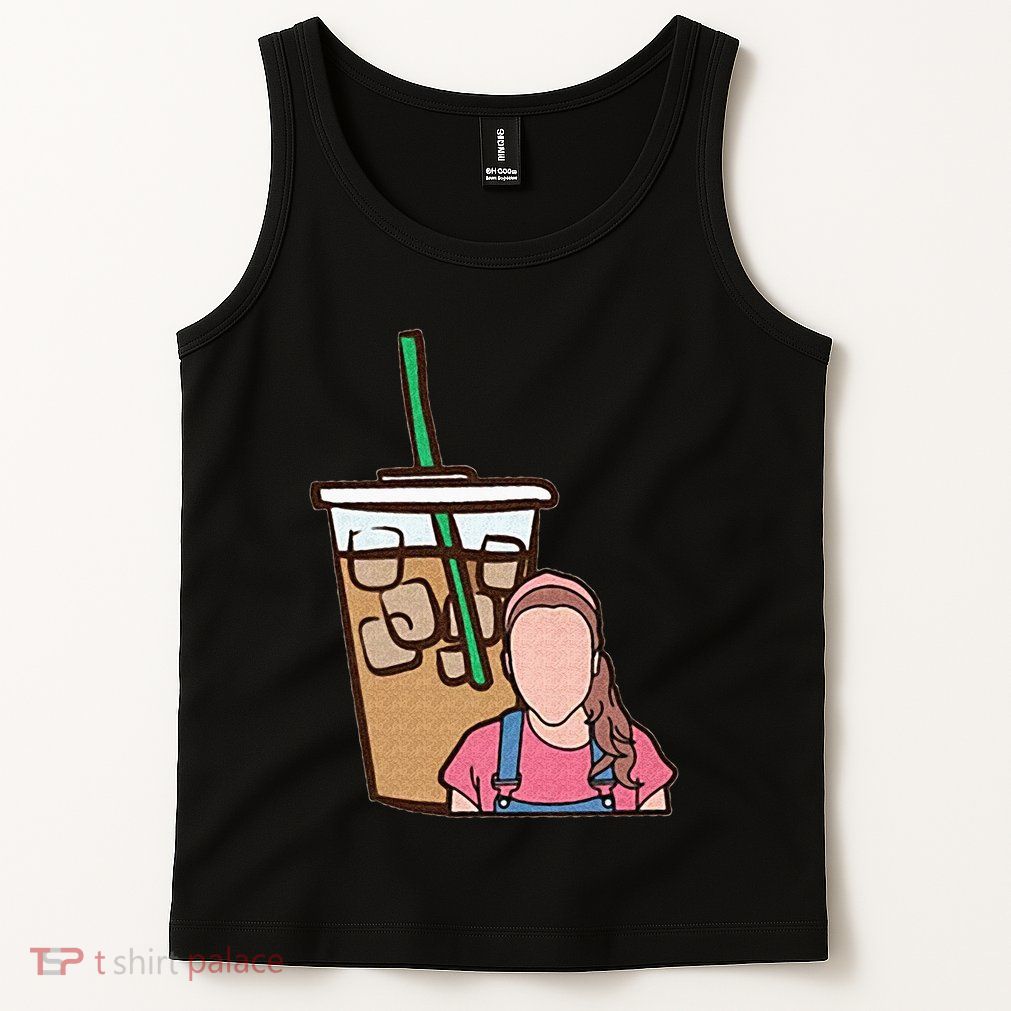 Running On Ms Rachel And Iced Coffee Funny Saying Tank Top