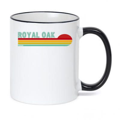 Royal Oak Michigan 11oz Black Color Changing Mug