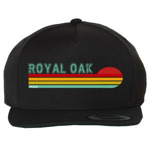 Royal Oak Michigan Wool Snapback Cap