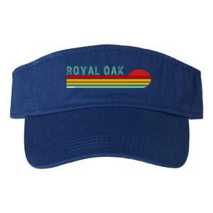 Royal Oak Michigan Valucap Bio-Washed Visor