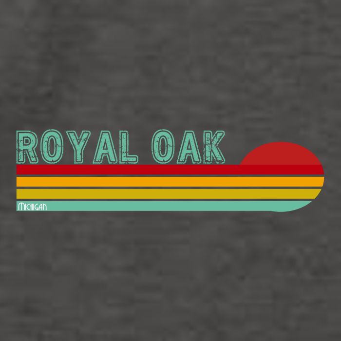Royal Oak Michigan Vector Backpack