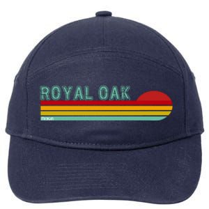 Royal Oak Michigan 7-Panel Snapback Hat