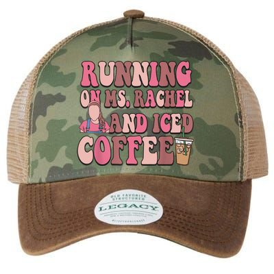 Running On Ms Rachel And Iced Coffee Legacy Tie Dye Trucker Hat