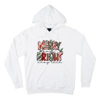 Retro One Merry And Bright Xray Tech Christmas Radiology Hoodie