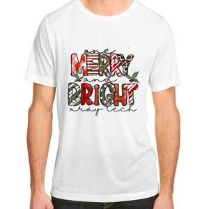 Retro One Merry And Bright Xray Tech Christmas Radiology Adult ChromaSoft Performance T-Shirt