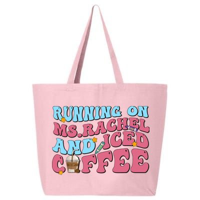 Running On Ms.rachel And Iced Coffee 25L Jumbo Tote