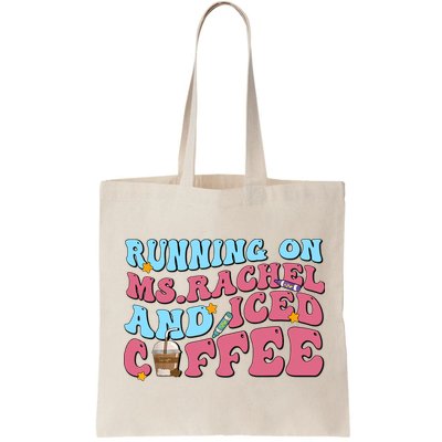 Running On Ms.rachel And Iced Coffee Bag