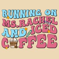 Running On Ms.rachel And Iced Coffee Zip Tote Bag