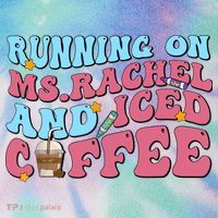 Running On Ms.rachel And Iced Coffee Legacy Tie Dye Trucker Hat