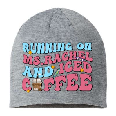 Running On Ms.rachel And Iced Coffee Sustainable Beanie