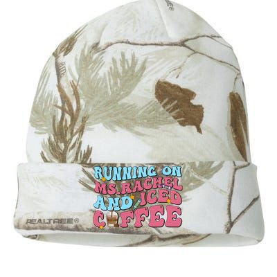 Running On Ms.rachel And Iced Coffee Kati Licensed 12" Camo Beanie