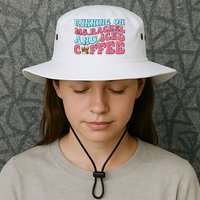 Running On Ms.rachel And Iced Coffee Bucket Hat