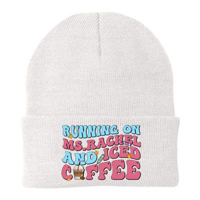 Running On Ms.rachel And Iced Coffee Knit Cap Winter Beanie