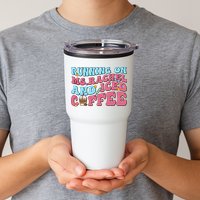 Running On Ms.rachel And Iced Coffee Tumbler