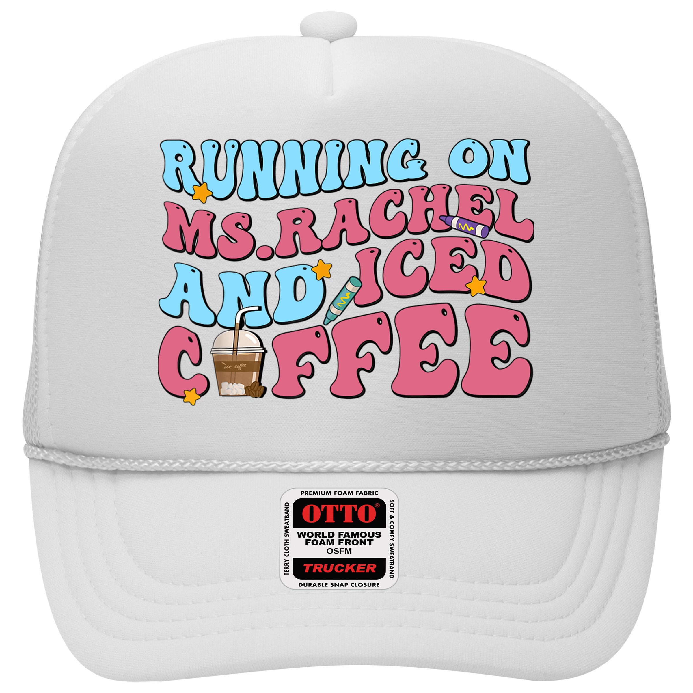 Running On Ms.rachel And Iced Coffee Hat
